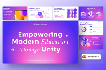 Elevate Workspace Pitch Deck PowerPoint Template